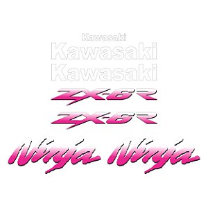 Adesivo Compatível Kawasaki Zx-6r 1999 à 2002