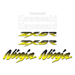 Adesivo Compatível Kawasaki Zx-6r 1999 à 2002
