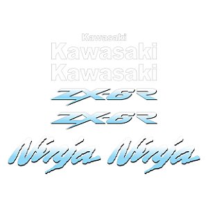 Adesivo Compatível Kawasaki Zx-6r 1999 à 2002