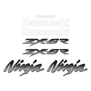 Adesivo Compatível Kawasaki Zx-6r 1999 à 2002