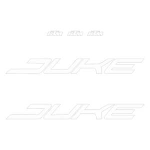 Adesivo Ktm Duke 390 2015 à 2021
