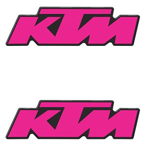 Adesivo Protetor Ktm Logo Resinado