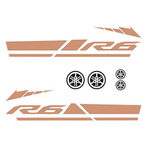 Adesivo Yamaha Yzf R6 2017 à 2018