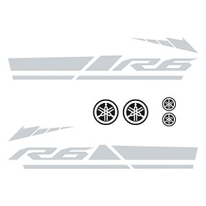 Adesivo Yamaha Yzf R6 2017 à 2018