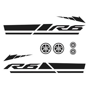 Adesivo Yamaha Yzf R6 2017 à 2018