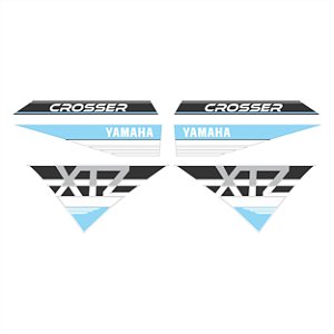 Adesivo Xtz Crosser 2021 à 2022 Compatível Lateral