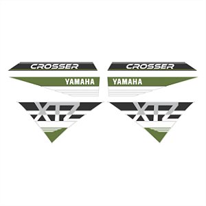 Adesivo Xtz Crosser 2021 à 2022 Compatível Lateral