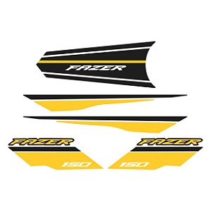 Adesivo Yamaha Faixas Fazer 150 2020 à 2021