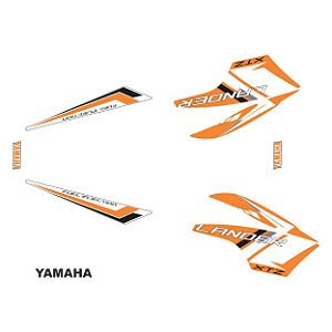 Adesivo Protetor Lander XTZ 250 2009 Kit 4