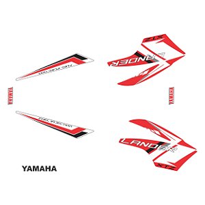 Adesivo Protetor Lander XTZ 250 2009 Kit 4