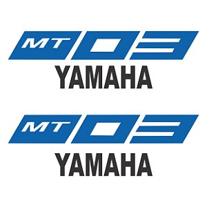Adesivo Yamaha Mt-03 Carenagem 2016 à 2020
