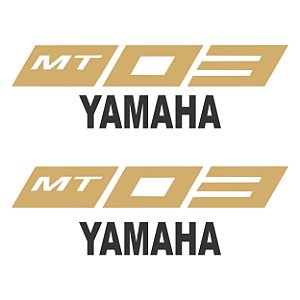 Adesivo Yamaha Mt-03 Carenagem 2016 à 2020