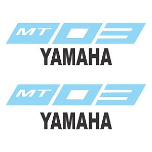 Adesivo Yamaha Mt-03 Carenagem 2016 à 2020