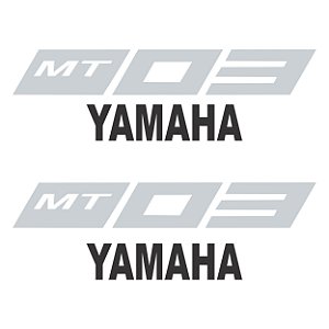 Adesivo Yamaha Mt-03 Carenagem 2016 à 2020