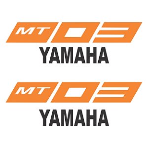 Adesivo Yamaha Mt-03 Carenagem 2016 à 2020