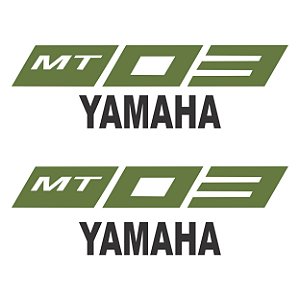 Adesivo Yamaha Mt-03 Carenagem 2016 à 2020