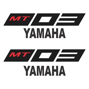 Adesivo Yamaha Mt-03 Carenagem 2016 à 2020