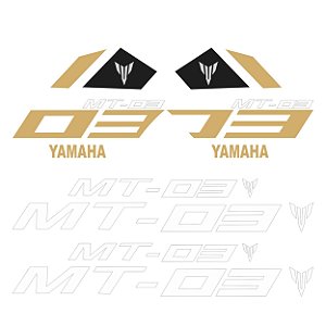 Adesivo Mt-03 2016 à 2020 Logo Para Roda