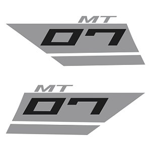 Adesivo Yamaha MT-07 Faixa Lateral 2014 à 2021