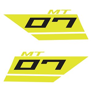 Adesivo Yamaha MT-07 Faixa Lateral 2014 à 2021