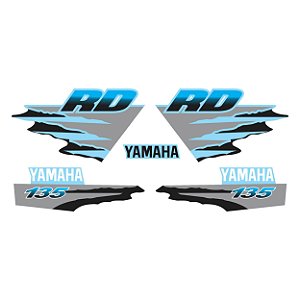 Adesivo Yamaha RD 135 1997 à 2000
