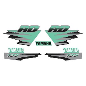 Adesivo Yamaha RD 135 1997 à 2000