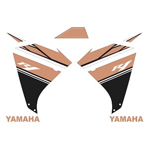 Adesivo Yamaha Yzf R1 2009 à 2012