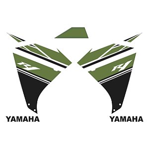 Adesivo Yamaha Yzf R1 2009 à 2012