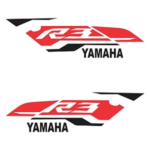 Adesivo Yamaha YZF R3 2016 Lateral