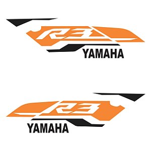 Adesivo Yamaha YZF R3 2016 Lateral