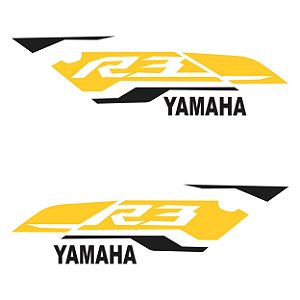 Adesivo Yamaha YZF R3 2016 Lateral