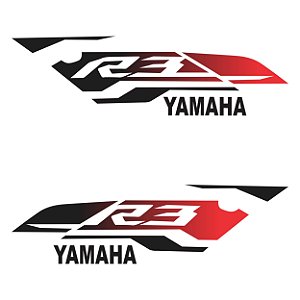 Adesivo Yamaha YZF R3 2016 Lateral