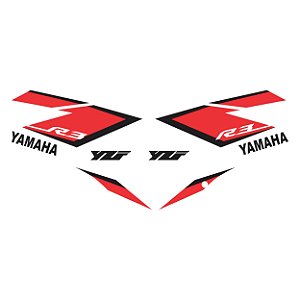 Adesivo Yamaha Yzf R3 2016 à 2022