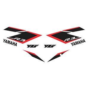 Adesivo Yamaha Yzf R3 2016 à 2022