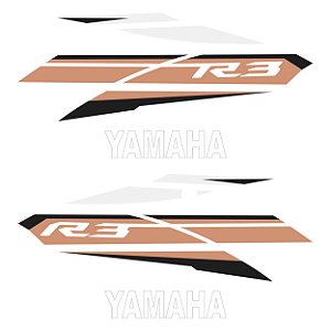 Adesivo Yamaha Yzf R3 2017