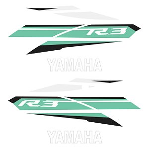Adesivo Yamaha Yzf R3 2017