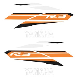 Adesivo Yamaha Yzf R3 2017