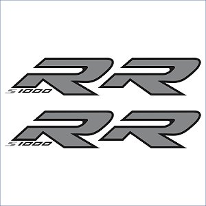 Adesivo Bmw S1000RR Logo Resinado