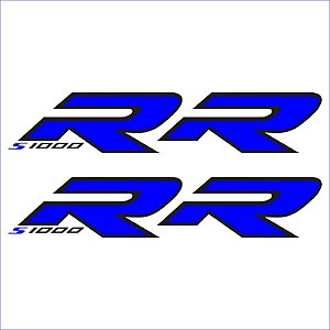 Adesivo Bmw S1000RR Logo Resinado