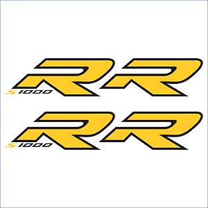 Adesivo Bmw S1000RR Logo Resinado