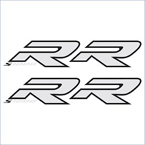 Adesivo Bmw S1000RR Logo Resinado
