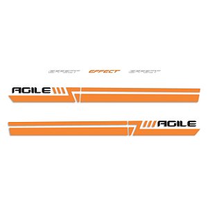 Adesivo Agile Faixa Lateral Chevrolet