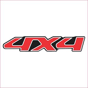 Adesivo Emblema Tracker 4x4 Resinado