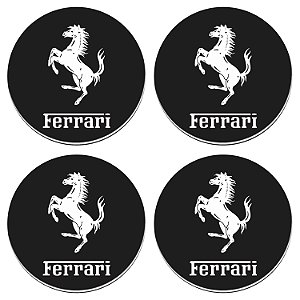Adesivo Emblema Ferrari Para Roda