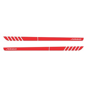 Adesivo Faixa Lateral Sport Fiat Argo