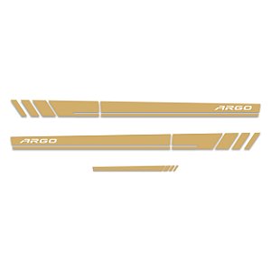 Adesivo Faixa Lateral Sport Fiat Argo Modelo 3