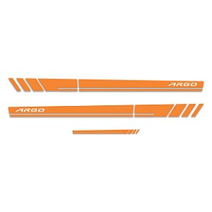 Adesivo Faixa Lateral Sport Fiat Argo Modelo 3