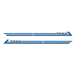 Adesivo Faixa Lateral Fiat Argo Modelo 4
