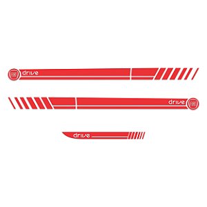 Adesivo Faixa Lateral Sport Fiat Argo Modelo 5