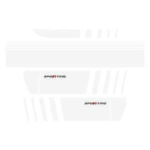 Faixa Fiat Palio Sporting 2017 Lateral Traseira e Capo